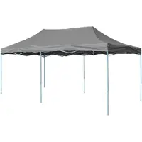 vidaXL Pop-Up-Partyzelt Faltbar 3x6 m Anthrazit