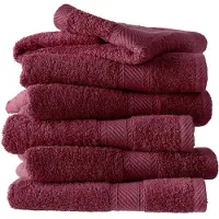 De Witte Lietaer Gästehandtuch Hélène Beet Red (6er Set)