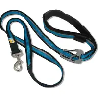 Kurgo Quantum Blau Nylon Hund Reisegurt