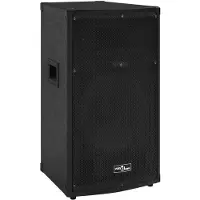 vidaXL Professioneller HiFi-/Bühnen-Lautsprecher Passiv 150 W Schwarz