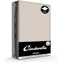 Cinderella Spannbettlaken "Jersey Split", für Split Topper, bis 15 cm Matratzenhöhe