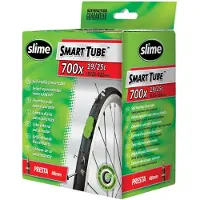 Slime Schlauch mit Presta-Ventil und Pannenschutzflüssigkeit 700 x 19-25