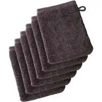 De Witte Lietaer Waschlappen Imagine Brown (6er Set)