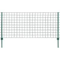 vidaXL Metallzaun Stahl 20 x 1,2 m Grün