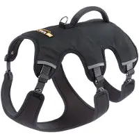 Ferplast Ergotrekking Geschirr, schwarz - Größe M: 55 - 65 cm Brustumfang