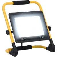 vidaXL LED-Fluter mit Handgriff 100W Kaltweiß