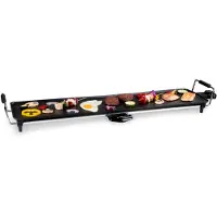 Alpina Teppanyaki-Grillplatte - XL - Einstellbarer Thermostat - 1800 Watt