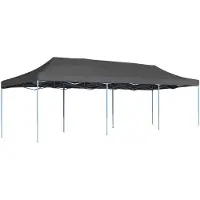 vidaXL Faltzelt Pop-Up Partyzelt 3 x 9 m Anthrazit