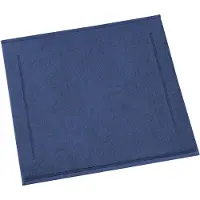 De Witte Lietaer Badematte Contessa Cotton Sapphire Blue-60 x 60 cm