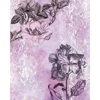 Komar Vliestapete "Digitaldruck Vlies - Baroque Pink - Größe 200 x 250 cm" bedruckt glatt Wohnzimmer, Schlafzimmer