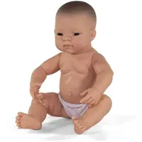Miniland Miniland31005 Babypuppe neugeborener asiatischer Junge 40cm-31005