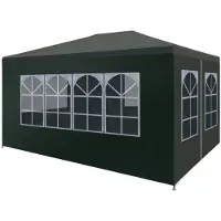 vidaXL Partyzelt 3x4 m Grün
