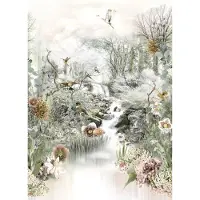 Overig Fototapete "Fable - Größe 184 x 254 cm" bedruckt glatt Wohnzimmer, Schlafzimmer