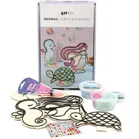 Foam Clay Creativ Company Meerjungfrau DIY Bastelset - kreative Materialien