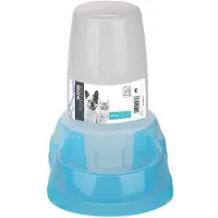MPETS Blaue Kunststoff 1,5L Wasserspender für Haustiere