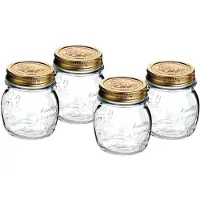 Bormioli Rocco Einmachglas Quattro Stagioni Bokaal 15 cl (Set von 4)