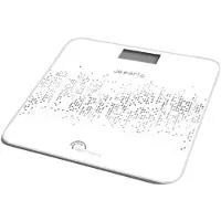 Little Balance Voice 180, Elektronische Personenwaage, 180 kg, 100 g, Weiß, kg / lb, Quadratisch