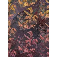 Overig Vliestapete "Digitaldruck Vlies - Orient Violet - Größe 200 x 270 cm" bedruckt glatt Wohnzimmer, Schlafzimmer