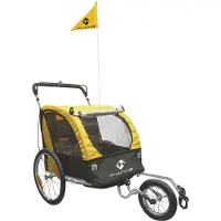 M-Wave Stalwart Kid 3in1 Fahrrad/-Kinder-/Gepäck-/Jogginganhänger