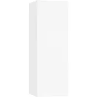 vidaXL TV-Schrank Weiß 30,5x30x90 cm Holzwerkstoff