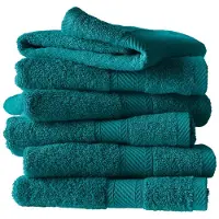 De Witte Lietaer Gästehandtuch Hélène Lake Green (6er Set)