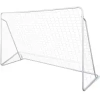 vidaXL Fußballtor 240x90x150 cm Stahl Hochwertig