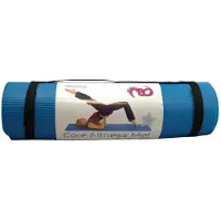 Fitness-Mad Fitnessmatte Core 10mm blau 182cm x 58cm rutschfest Komfort
