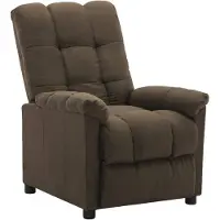 vidaXL Relaxsessel Braun Stoff