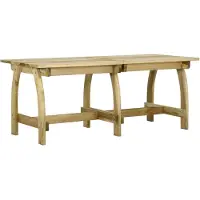 vidaXL Gartentisch 220x74x75 cm Kiefernholz Imprägniert