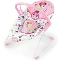 Bright Starts , Disney Baby, Minnie Mouse Spotty Dotty, Babywippe Babyschaukel mi