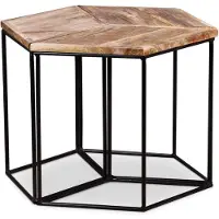 vidaXL Couchtisch Massivholz Mango 56x48x40 cm