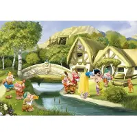 Komar Fototapete "Snow White - Größe 368 x 254 cm" bedruckt glatt Kinderzimmer