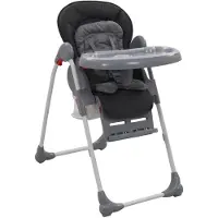 vidaXL Baby-Hochstuhl Grau