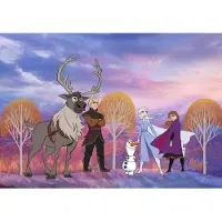 Komar Vliestapete "Digitaldruck Vlies - Frozen Autumn Forest - Größe 400 x 280 cm" bedruckt glatt Kinderzimmer