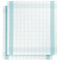 De Witte Lietaer Geschirrtuch Mixte Aqua (2 Stück)