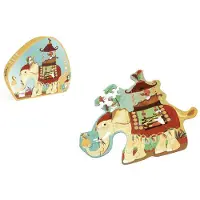 Scratch Konturpuzzle – Elefant