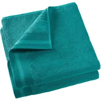 De Witte Lietaer Duschhandtuch Contessa Lake Green (70 x 140 cm)(2er Set)