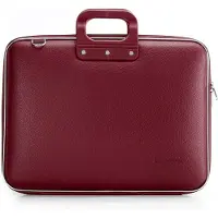 Bombata Klassische Laptoptasche 46,5 x 35 cm Kunstleder dunkelrot