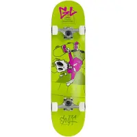 Enuff Skully Enuff Skateboard - 7,25'' - Skully Mini Komplett - Grün - - One Size - Skateboards
