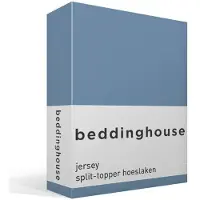 Beddinghouse Topper/Spannbettlaken Graublau (Jersey)-160 x 210 cm