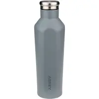 Abbey Thermosflasche Doppelwandig Godafoss Grau Silber (0,48L)
