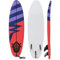 vidaXL Surfbrett 170 cm Streifen