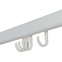 Sealskin Duschvorhangstange Easy Roll Weiß