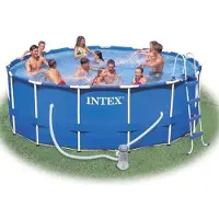 Intex 128236GS Metall-Frame Pool-Set 457 X 122 Cm