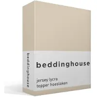 Beddinghouse Topper Spannbettlaken Natural (Stretch Jersey)-140 x 200/220 cm
