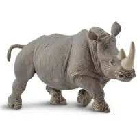 Safari Ltd 111989 Nashorn 28 cm Serie Wildtiere XL