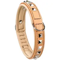 DOBENO Halsband Giotto 45 / 49 cm Leder rosa