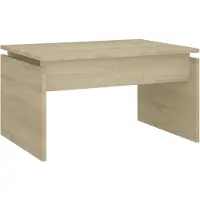 vidaXL Couchtisch Sonoma-Eiche 68x50x38 cm Holzwerkstoff