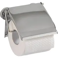 Wenko Cover Power-Loc Toilettenpapierhalter 17815100 , Farbe: Chrom