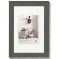 Walther design Holzrahmen HO050D Home 40x50cm grau